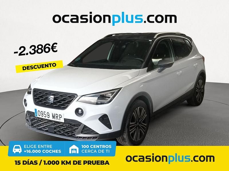 Blanco Usado 2024 Seat Arona FR SUV | 18.990 € (Precio justo) - Imagen 1/4