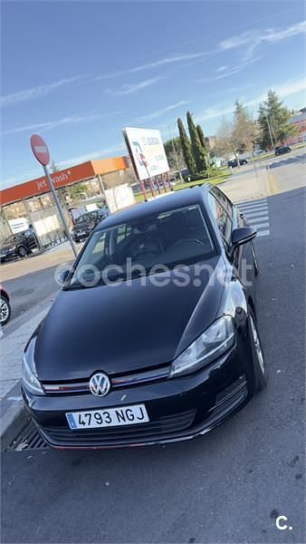Usado VW Golf VII 110 CV (80 kW) 2013 Negro Berlina