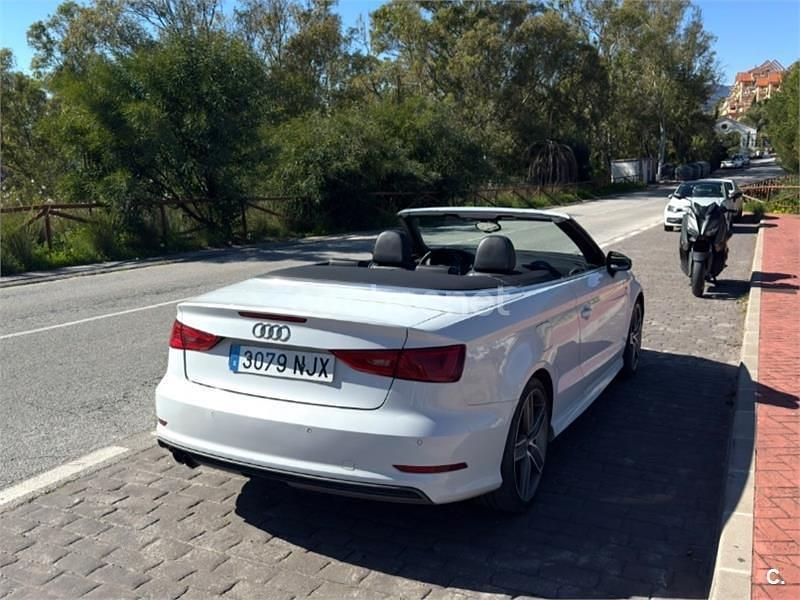 Usado Audi A3 Cabriolet Ambiente 180 CV (132 kW) 2014 Blanco Descapotable