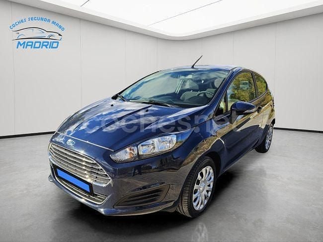 Azul Usado 2015 Ford Fiesta Trend Berlina | 7500 € (Precio justo) - Imagen 1/4