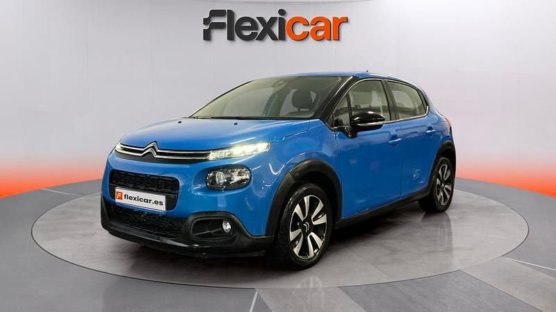 Brugt Citroën C3 PureTech 82 HK (60 kW) 2018 Blå Sedan