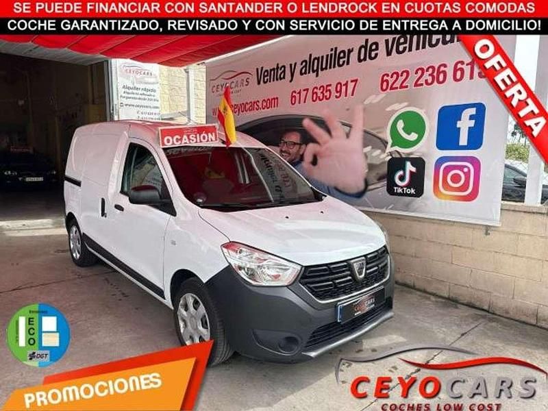 Blanco Usado 2019 Dacia Dokker Essentiel Van | 8990 € (Un poco caro) - Imagen 1/3