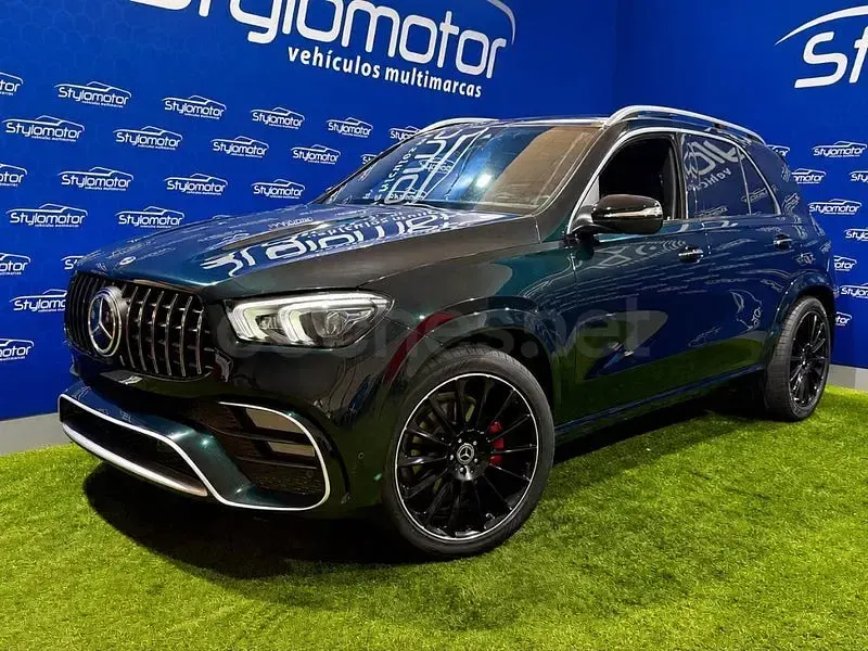 Usado Mercedes GLE350 272 CV (200 kW) 2021 Verde SUV