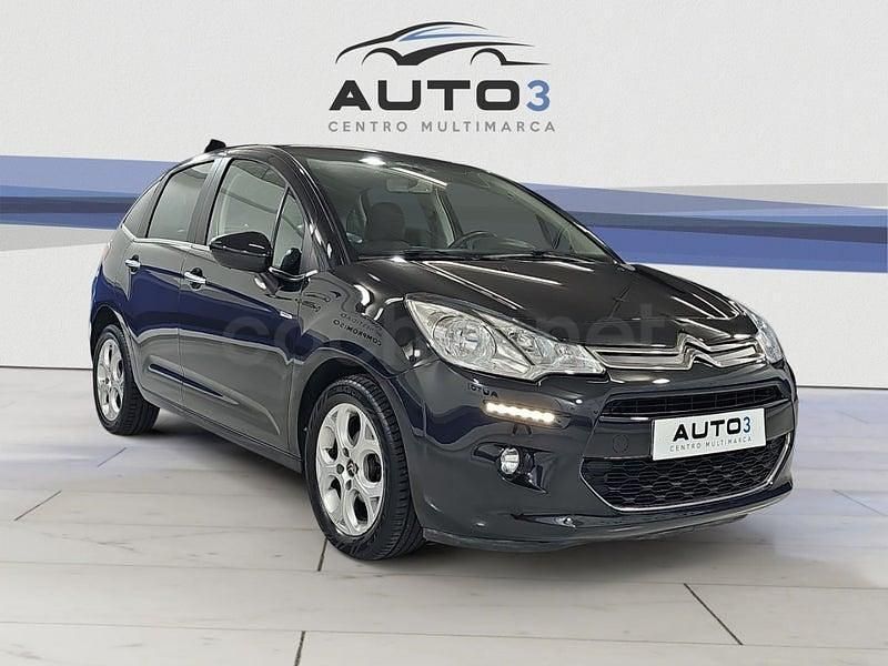 Usado Citroën C3 Shine 99 CV (72 kW) 2016 Negro Berlina