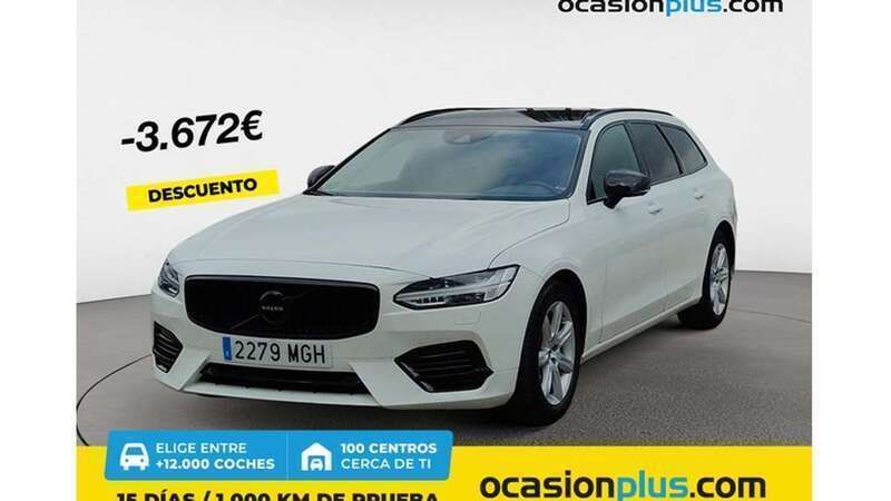 Blanco Usado 2017 Volvo V90 Momentum Familiar | 23.900 € (Precio justo) - Imagen 1/4