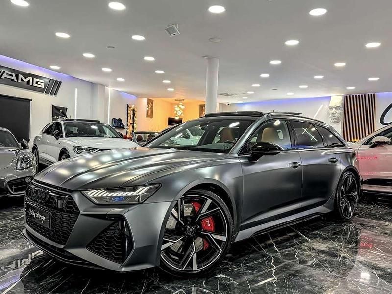 Gris Usado 2020 Audi RS6 Advanced Plus Familiar | 103.990 € (Caro) - Imagen 1/4