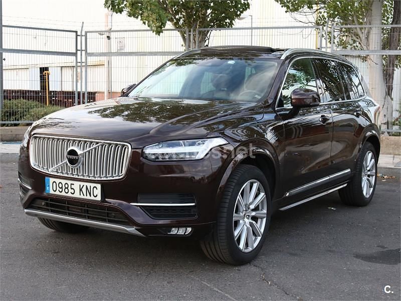 Marrón Usado 2018 Volvo XC90 Inscription SUV | 36.000 € (Precio justo) - Imagen 1/4