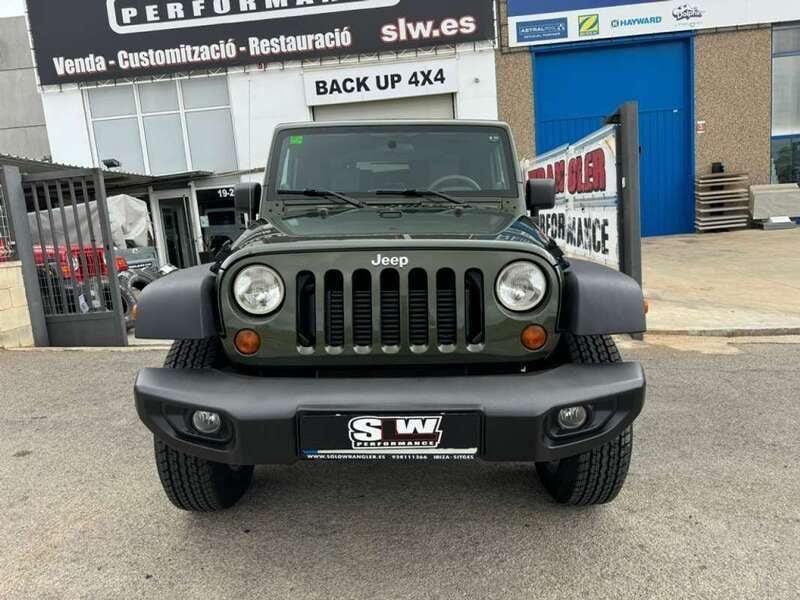 Usado Jeep Wrangler Sahara 177 CV (130 kW) 2007 Verde SUV