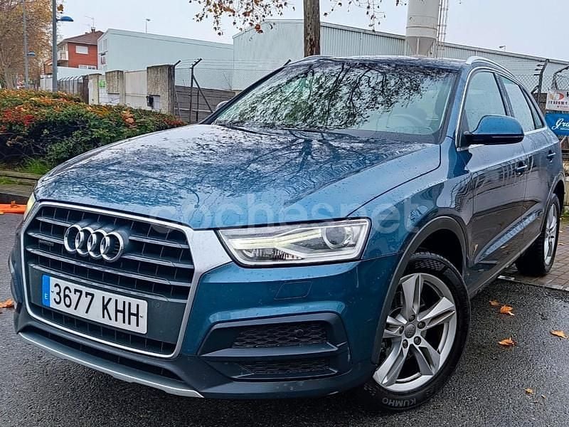 Azul Usado 2018 Audi Q3 Design SUV | 20.300 € (Super precio) - Imagen 1/4