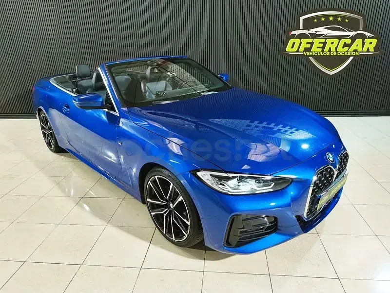 Usado BMW 420 184 CV (135 kW) 2024 Azul Descapotable