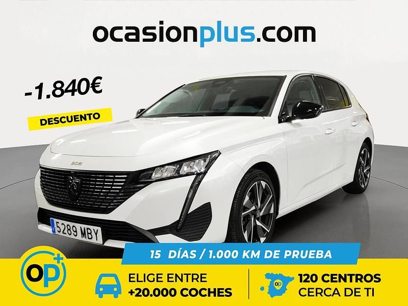 Usado Peugeot 308 Allure 130 CV (95 kW) 2022 Blanco