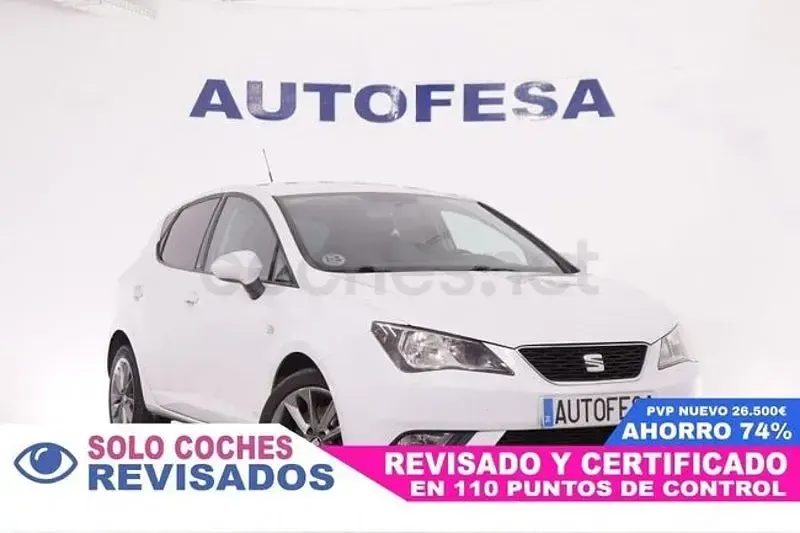 Usado Seat Ibiza I-Tech 105 CV (77 kW) 2015 Blanco Berlina