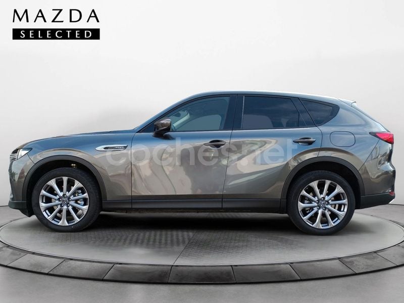 Nuevo Mazda CX-60 Exclusive-Line 327 CV (240 kW) 2025 Gris / plata SUV