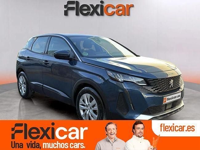 Azul Usado 2021 Peugeot 3008 Active SUV | 17.970 € (Precio justo) - Imagen 1/4