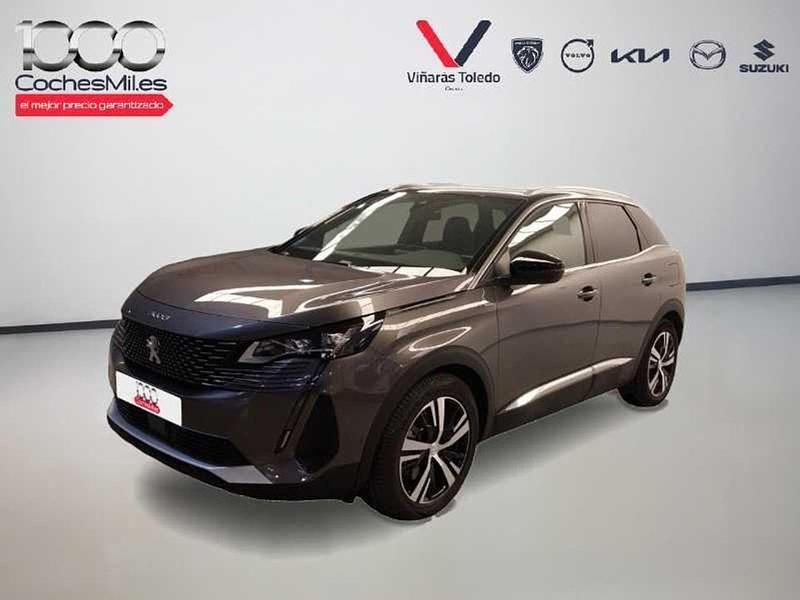 Gris Usado 2022 Peugeot 3008 GT SUV | 25.990 € (Un poco caro) - Imagen 1/4