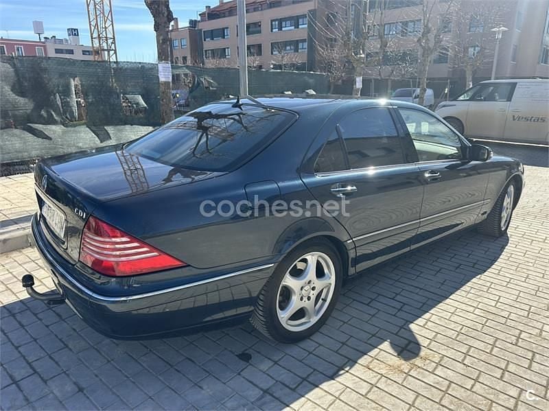 Usado Mercedes S320 197 CV (144 kW) 2003 Azul Berlina