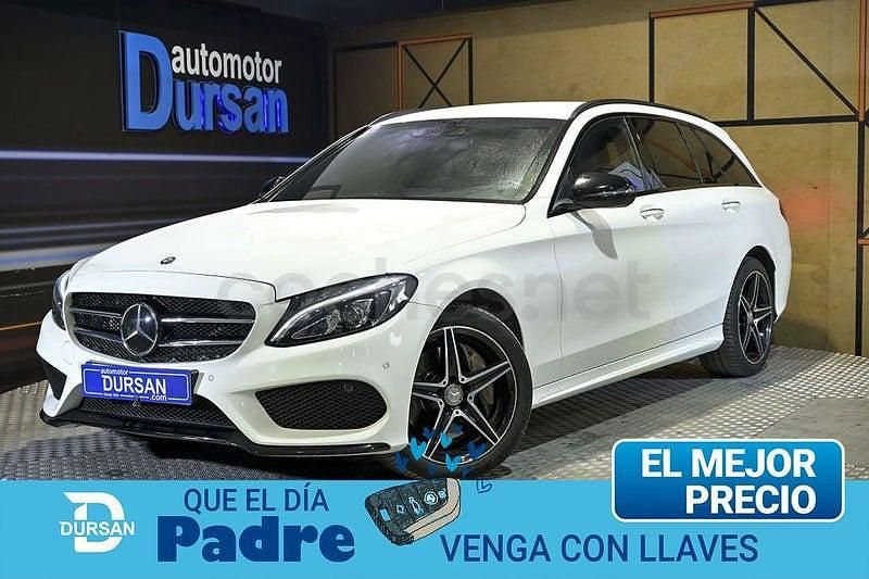 Usado Mercedes C250 Elegance 207 CV (152 kW) 2016 Blanco Familiar