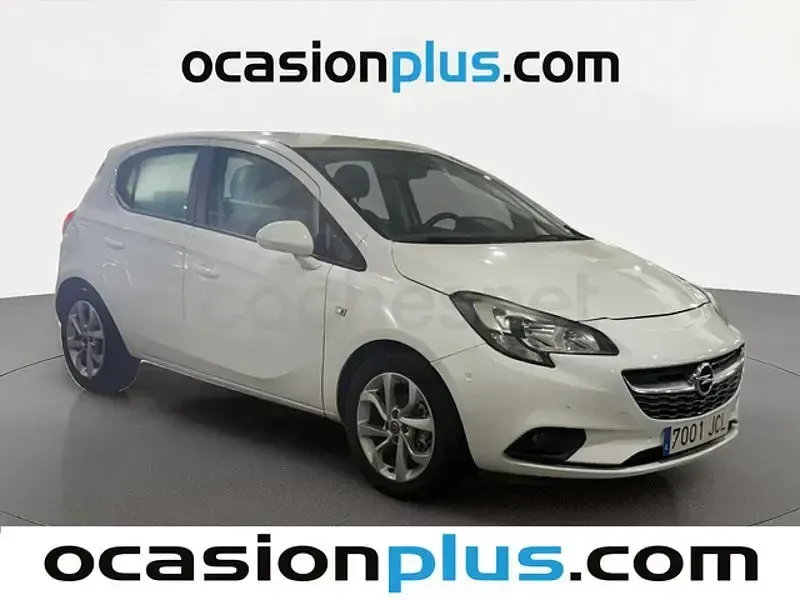 Usado Opel Corsa Selective 90 CV (66 kW) 2015 Blanco Utilitario