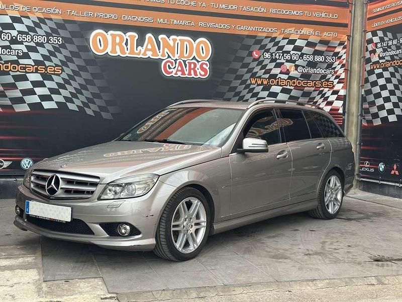 Usado Mercedes C220 Edition 170 CV (125 kW) 2009 Gris / plata Familiar