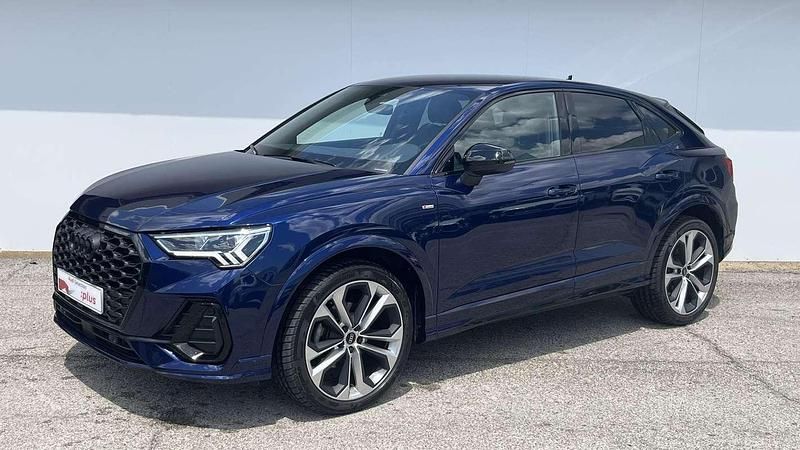 Azul Usado 2024 Audi Q3 Sportback SUV | 41.600 € (Precio justo) - Imagen 1/4