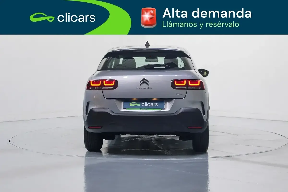 Usado Citroën C4 Cactus Feel 110 CV (80 kW) 2020 Gris Utilitario