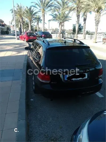 Usado VW Golf VI Advance 105 CV (77 kW) 2009 Negro Utilitario