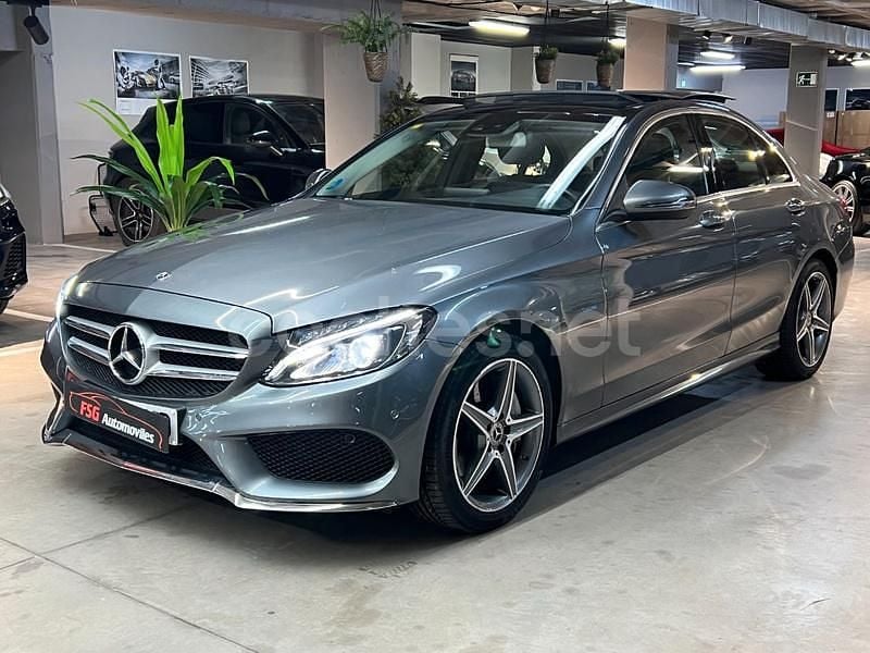 Gris / plata Usado 2018 Mercedes C350e Berlina | 24.990 € (Super precio) - Imagen 1/4