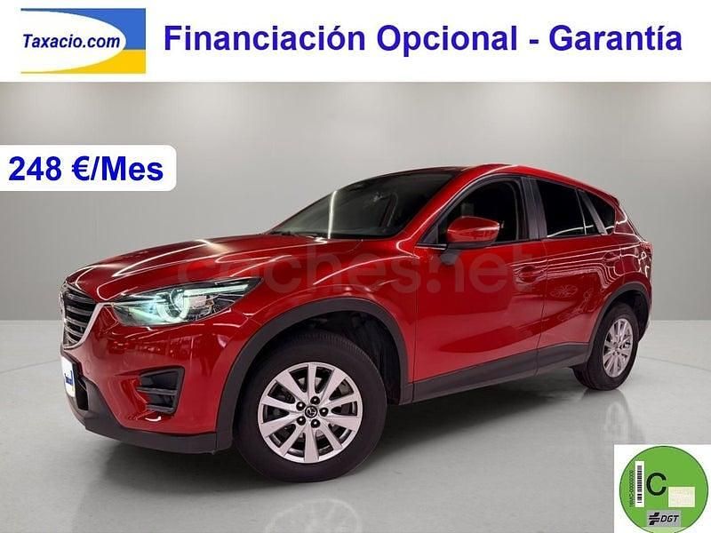 Usado Mazda CX-5 Style 165 CV (121 kW) 2016 Granate SUV
