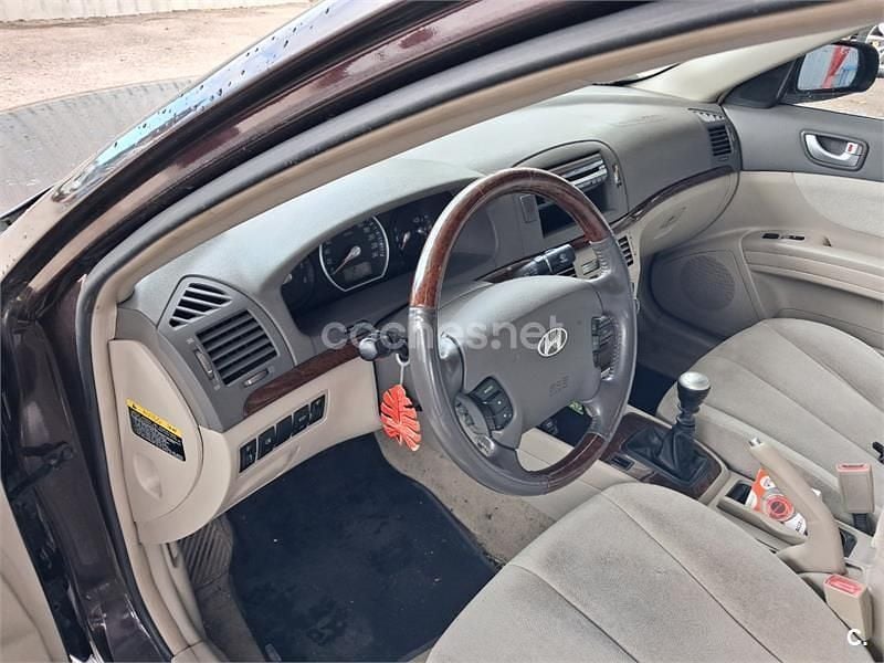 Granate Usado 2007 Hyundai Sonata Comfort Berlina | 3500 € (Precio justo) - Imagen 1/4
