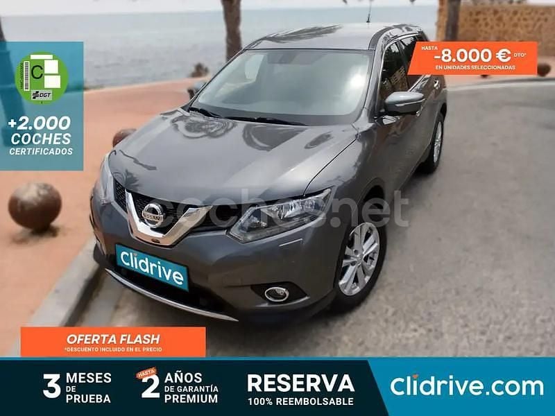 Gris / plata Usado 2016 Nissan X-Trail Tekna SUV | 14.790 € (Super precio) - Imagen 1/4