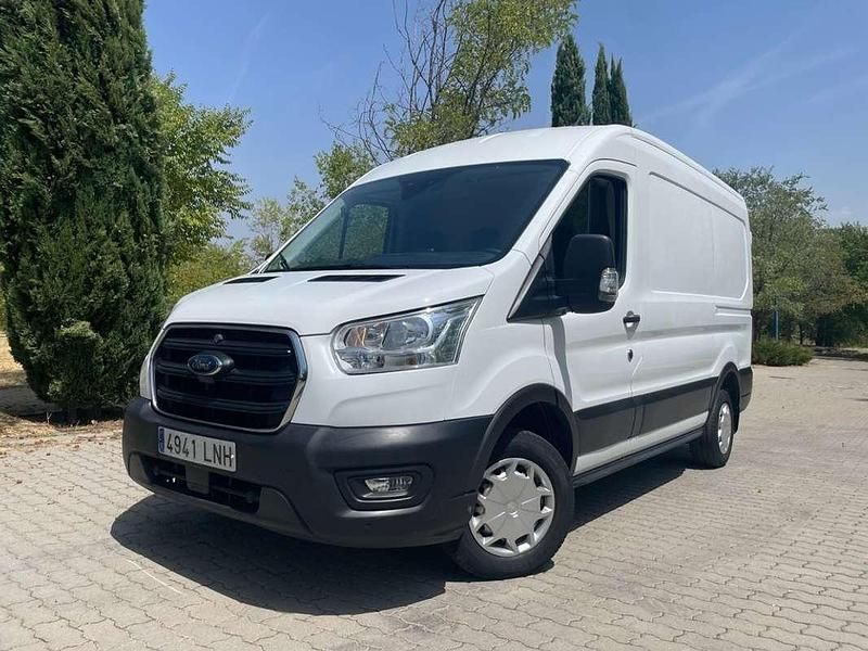 Blanco Usado 2021 Ford Transit Trend Van | 26.990 € (Caro) - Imagen 1/4