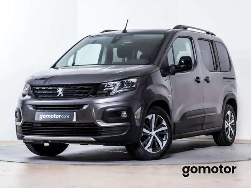 Usado Peugeot Rifter GT-line 131 CV (96 kW) 2019 Gris Monovolumen