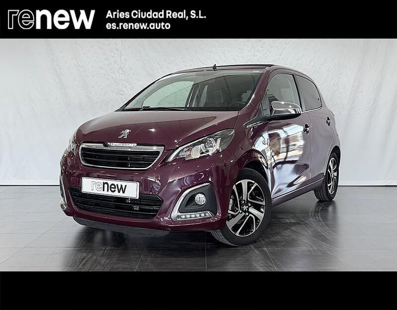 Violeta Usado 2019 Peugeot 108 Allure Utilitario | 9400 € (Precio justo) - Imagen 1/4