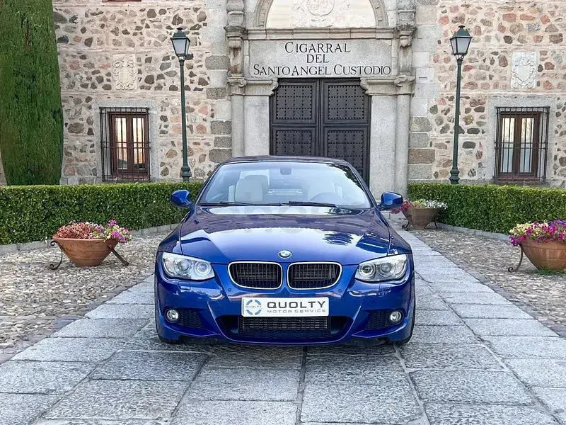 Usado BMW 320 Cabriolet 184 CV (135 kW) 2011 Azul Descapotable