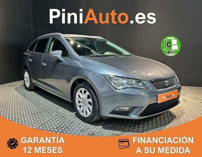 Gris / plata Usado 2015 Seat Leon Reference Familiar | 7490 € (Precio justo) - Imagen 1/4