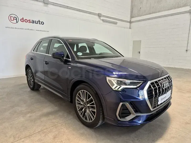 Usado Audi Q3 S-Line 150 CV (110 kW) 2021 Azul SUV