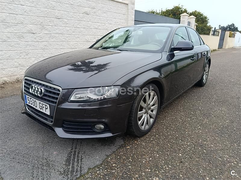Usado Audi A4 Premium 190 CV (139 kW) 2008 Negro Berlina