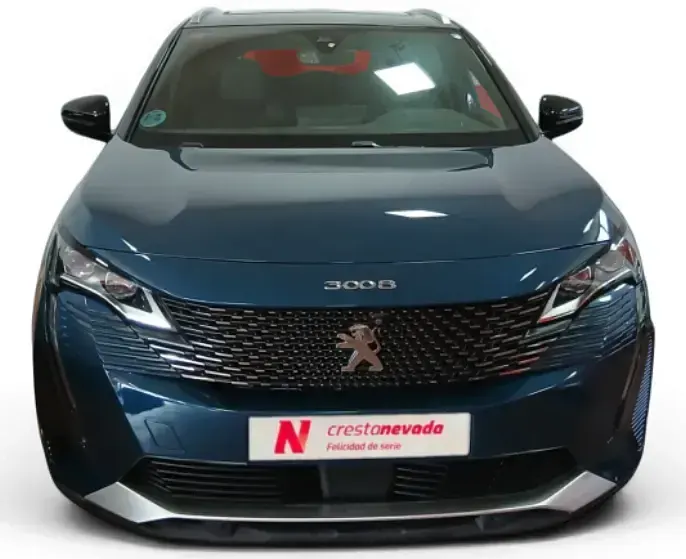Usado Peugeot 3008 GT 131 CV (96 kW) 2021 Azul SUV
