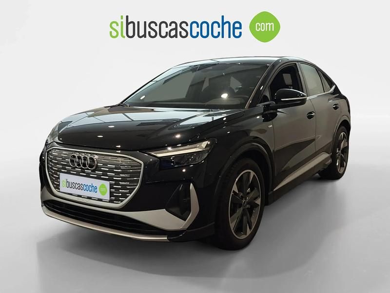 Negro Usado 2025 Audi Q4 Sportback e-tron SUV | 49.990 € - Imagen 1/4