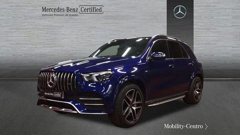 Azul Usado 2021 Mercedes GLE53 AMG AMG SUV | 78.900 € (Caro) - Imagen 1/4