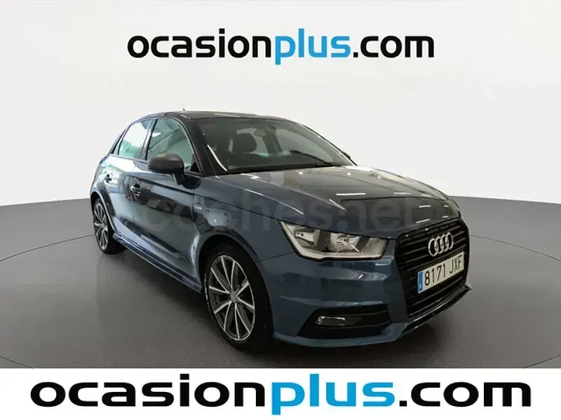 Usado Audi A1 Sportback S-Line 95 CV (69 kW) 2017 Azul Utilitario