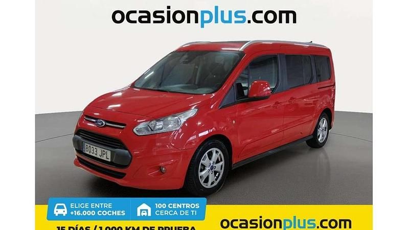 Rojo Usado 2016 Ford Transit Connect Titanium Monovolumen | 17.491 € (Precio justo) - Imagen 1/4