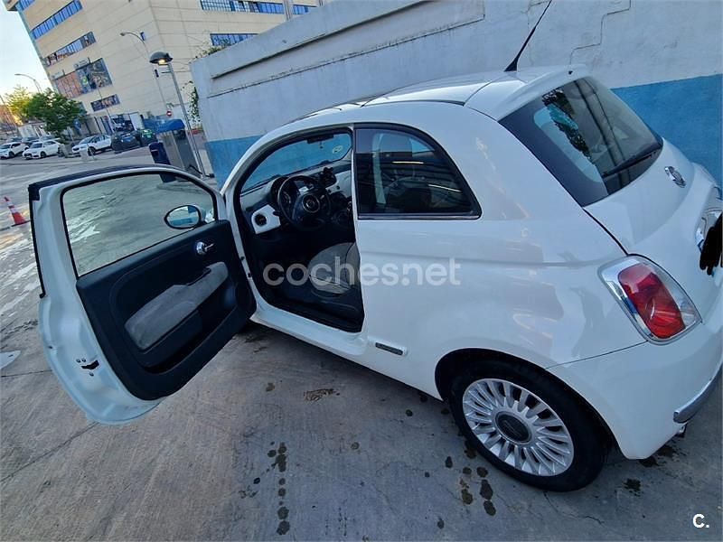 Occasion Fiat 500 Lounge 75 PK (55 kW) 2008 Wit Sedan