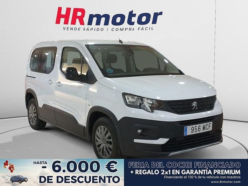 Blanco Usado 2022 Peugeot Rifter Active Monovolumen | 16.690 € (Precio justo) - Imagen 1/4