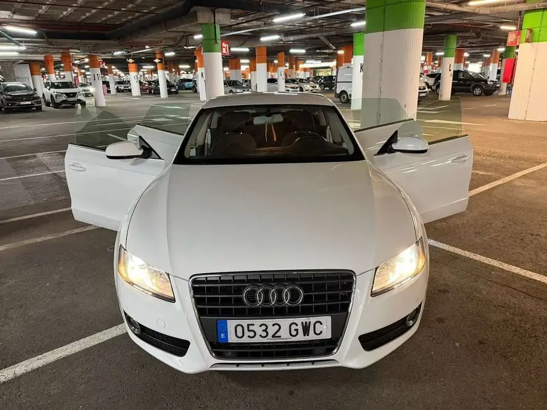 Usado Audi A5 Sportback Premium 170 CV (125 kW) 2010 Blanco Utilitario
