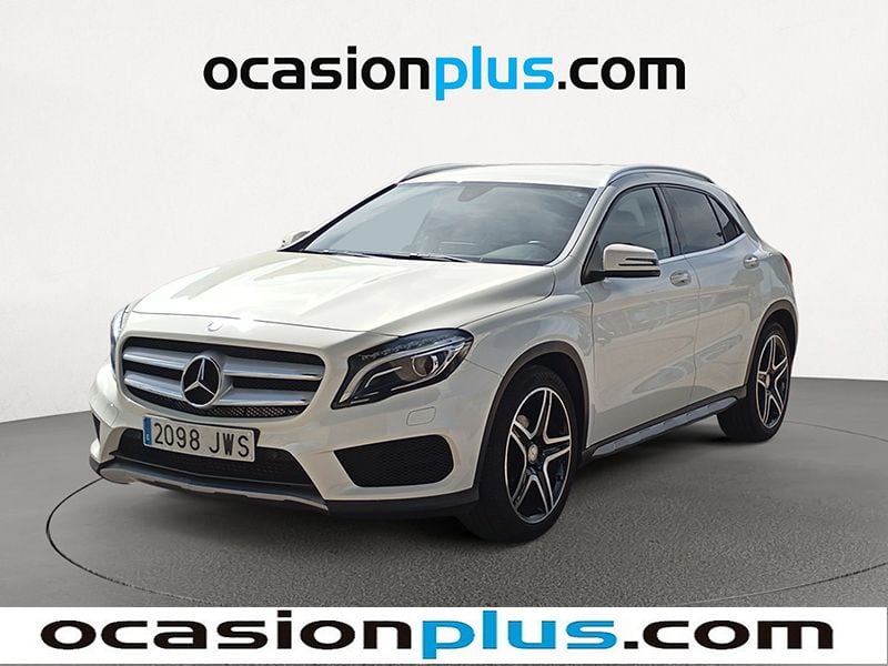 Blanco Usado 2017 Mercedes GLA200 AMG line SUV | 22.200 € (Precio justo) - Imagen 1/4