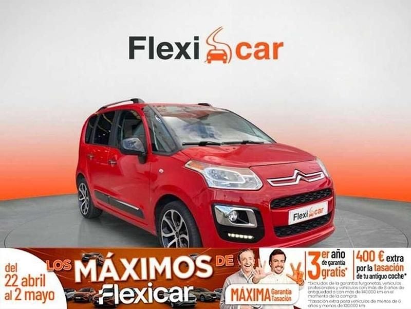 Brugt Citroën C3 Feel 110 HK (80 kW) 2017 Rød MPV