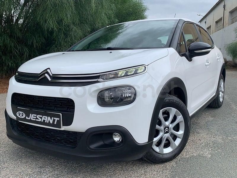 Usado Citroën C3 Feel 99 CV (72 kW) 2019 Blanco Utilitario