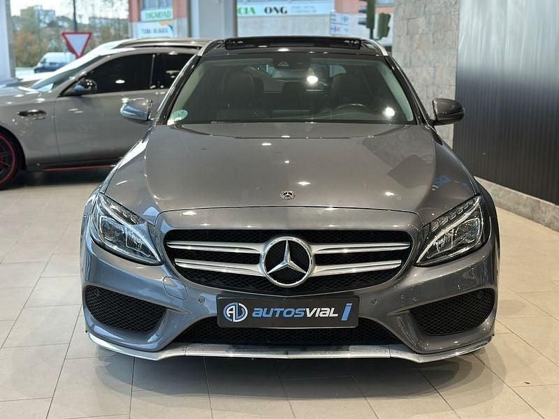 Usado Mercedes C220 170 CV (125 kW) 2021 Gris / plata Familiar