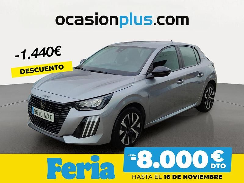 Gris / plata Usado 2024 Peugeot 208 Style Utilitario | 15.850 € (Precio justo) - Imagen 1/4